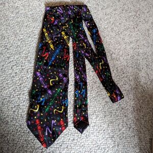Vintage Crayola Silk Necktie